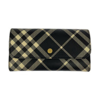 長財布 BURBERRY PRORSUM コンチネンタル ブラックチェック 長財布