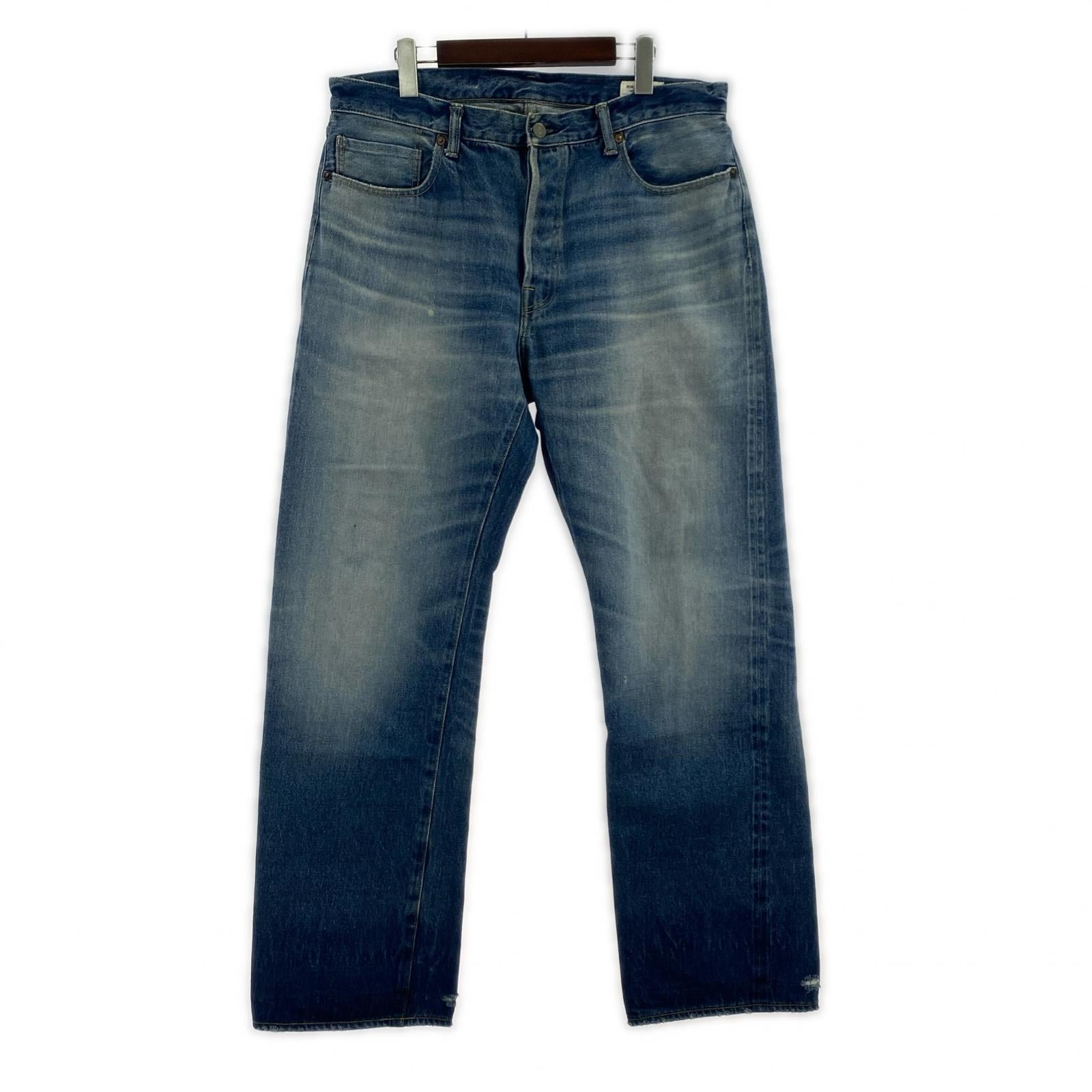 デニムパンツ 5years Aging Straight Fit Denim Pants 36 ブルー