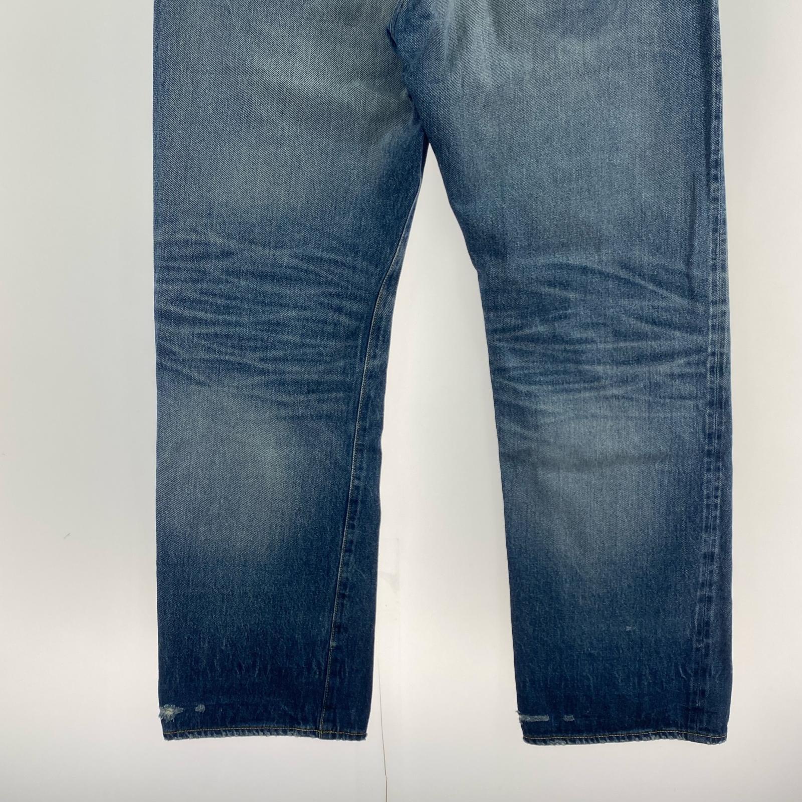 デニムパンツ 5years Aging Straight Fit Denim Pants 36 ブルー