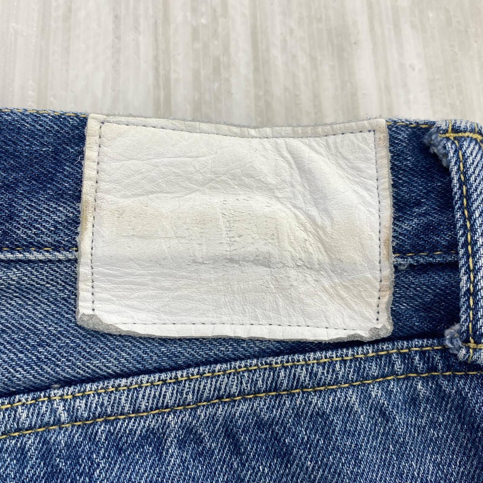 デニムパンツ 5years Aging Straight Fit Denim Pants 36 ブルー