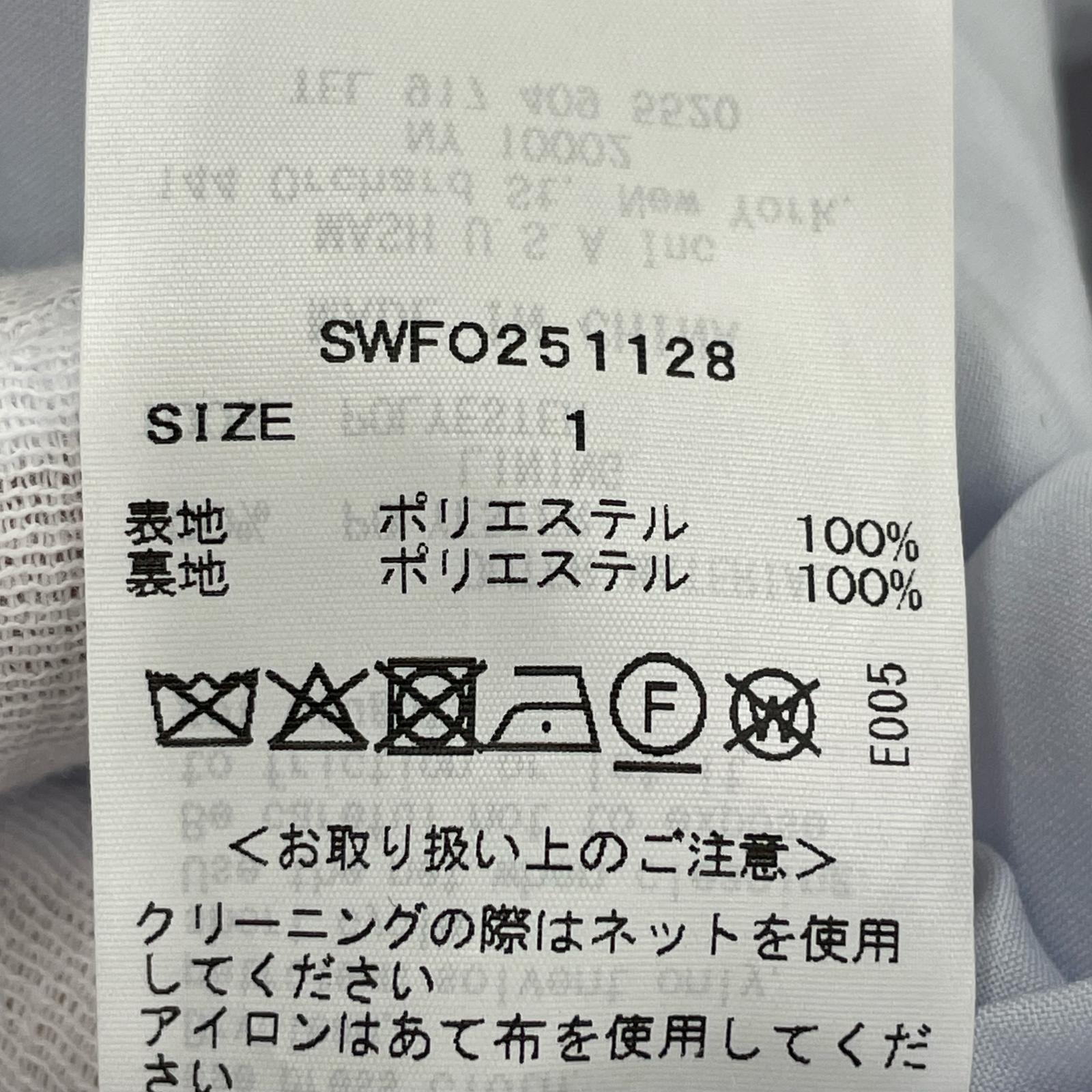 ワンピース ンストラクトミニワンピース 1 BLU 1 ブルー