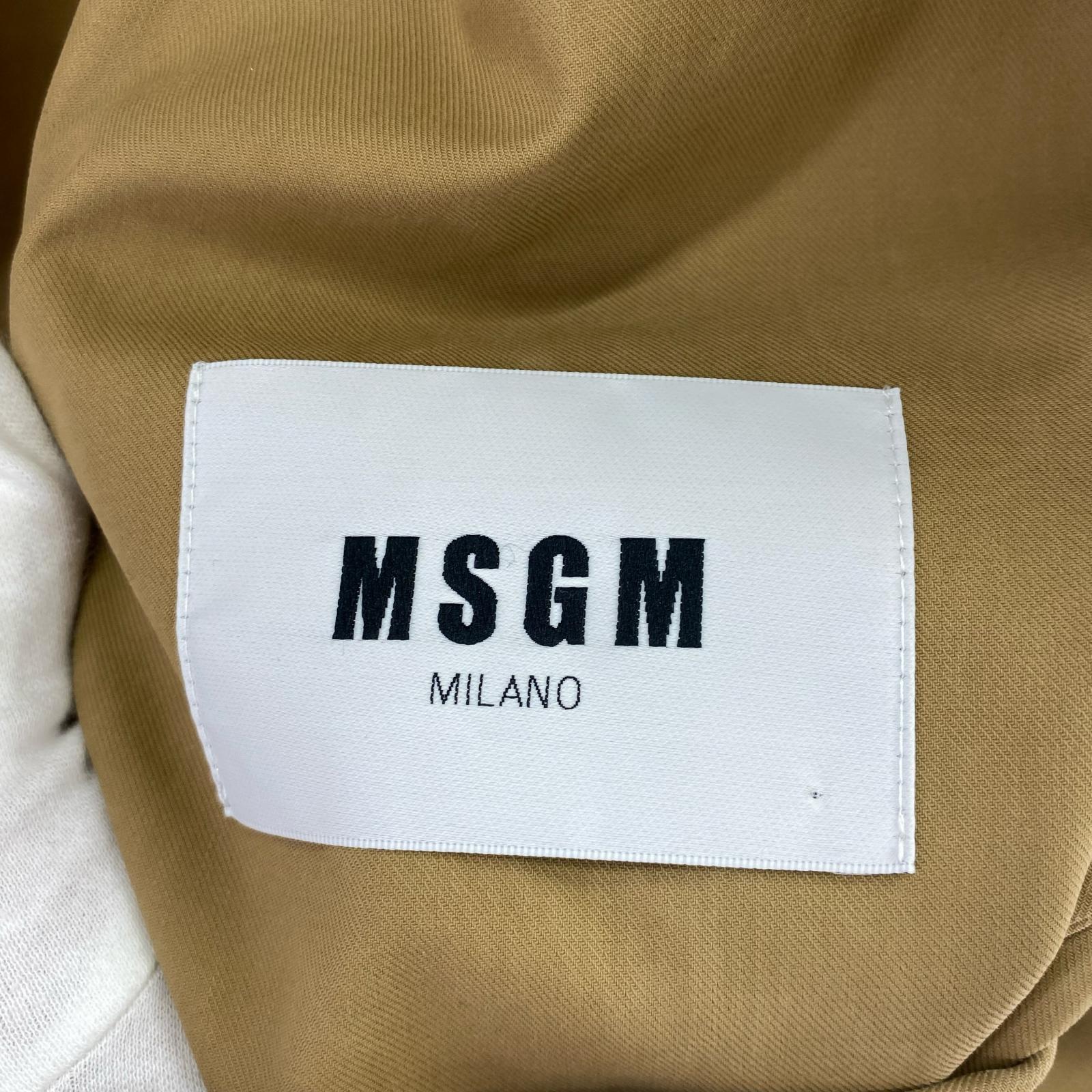 その他アウター MSGM ツイード トレンチコート