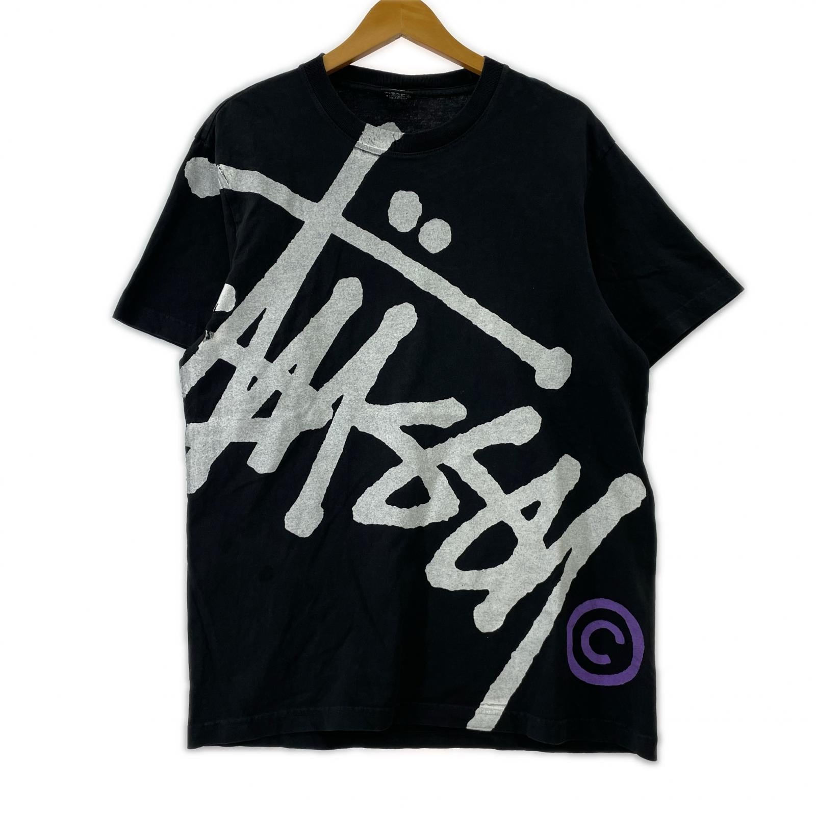 半袖Tシャツ BIG BASIC PIGMENT DYED ブラック USA製 M M ブラック