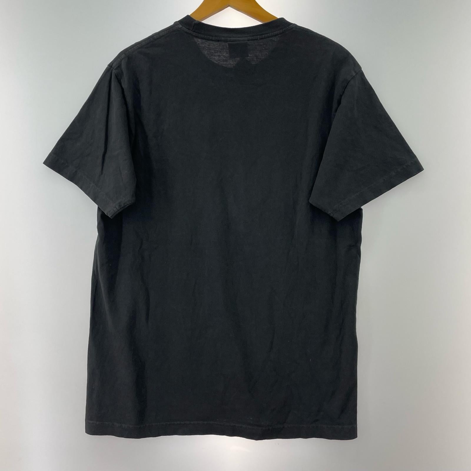 半袖Tシャツ BIG BASIC PIGMENT DYED ブラック USA製 M M ブラック