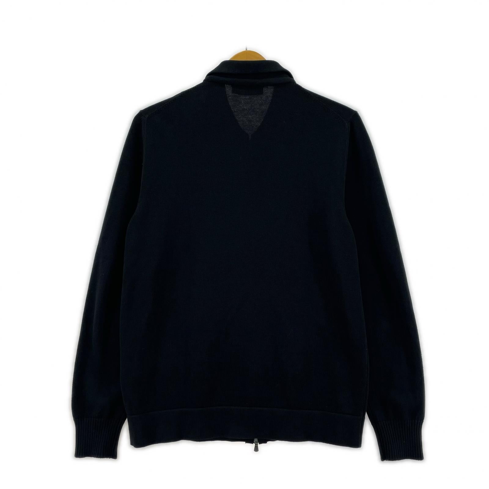 ニット GRAN SASSO バージンウールジップニット