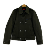 ジャケット HUGO BOSS Pコート S カーキ