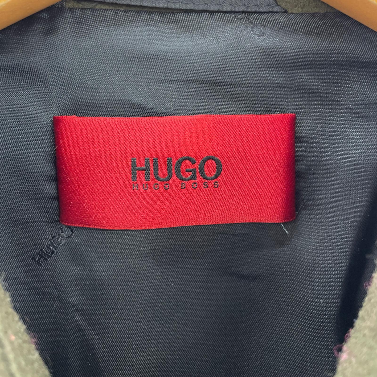 ジャケット HUGO BOSS Pコート S カーキ