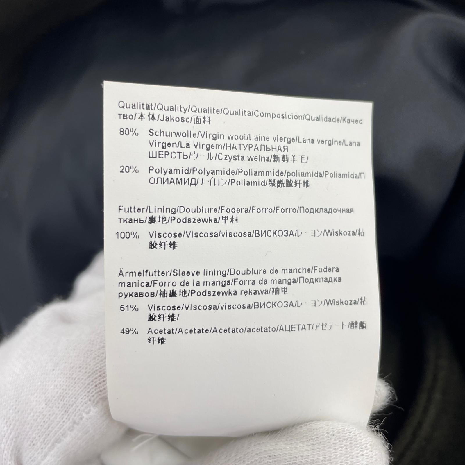 ジャケット HUGO BOSS Pコート S カーキ