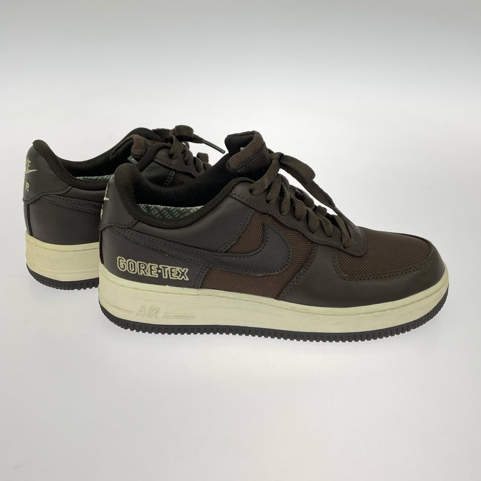 スニーカー Air Force1 GTX ゴアテックス 24cm (US6 UK5 1/2 EU38) ブラウン