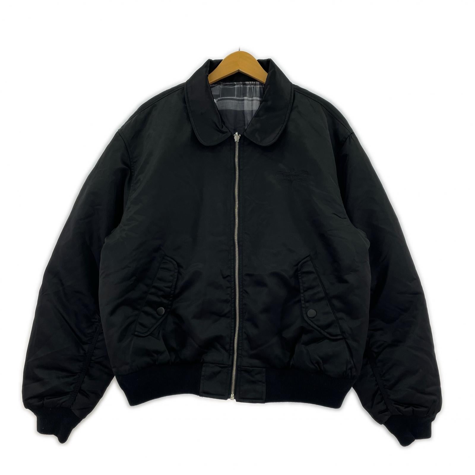 ブルゾン CLOTHIERS REVERSIBLE FLIGHT JACKET (M) M ブラック