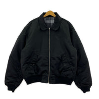 ブルゾン CLOTHIERS REVERSIBLE FLIGHT JACKET (M) M ブラック