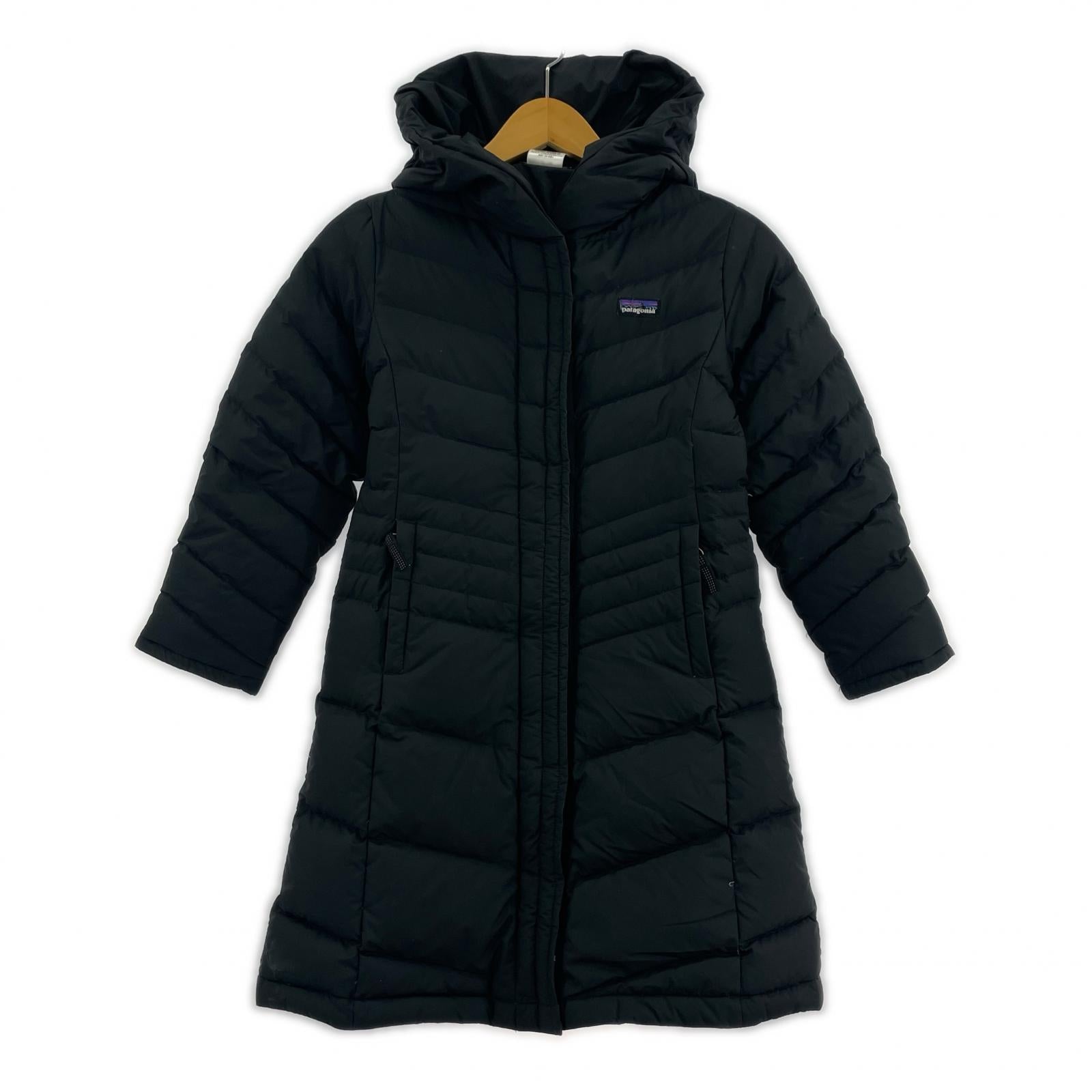 ダウンジャケット Girls Down Coat S BLK S ブラック
