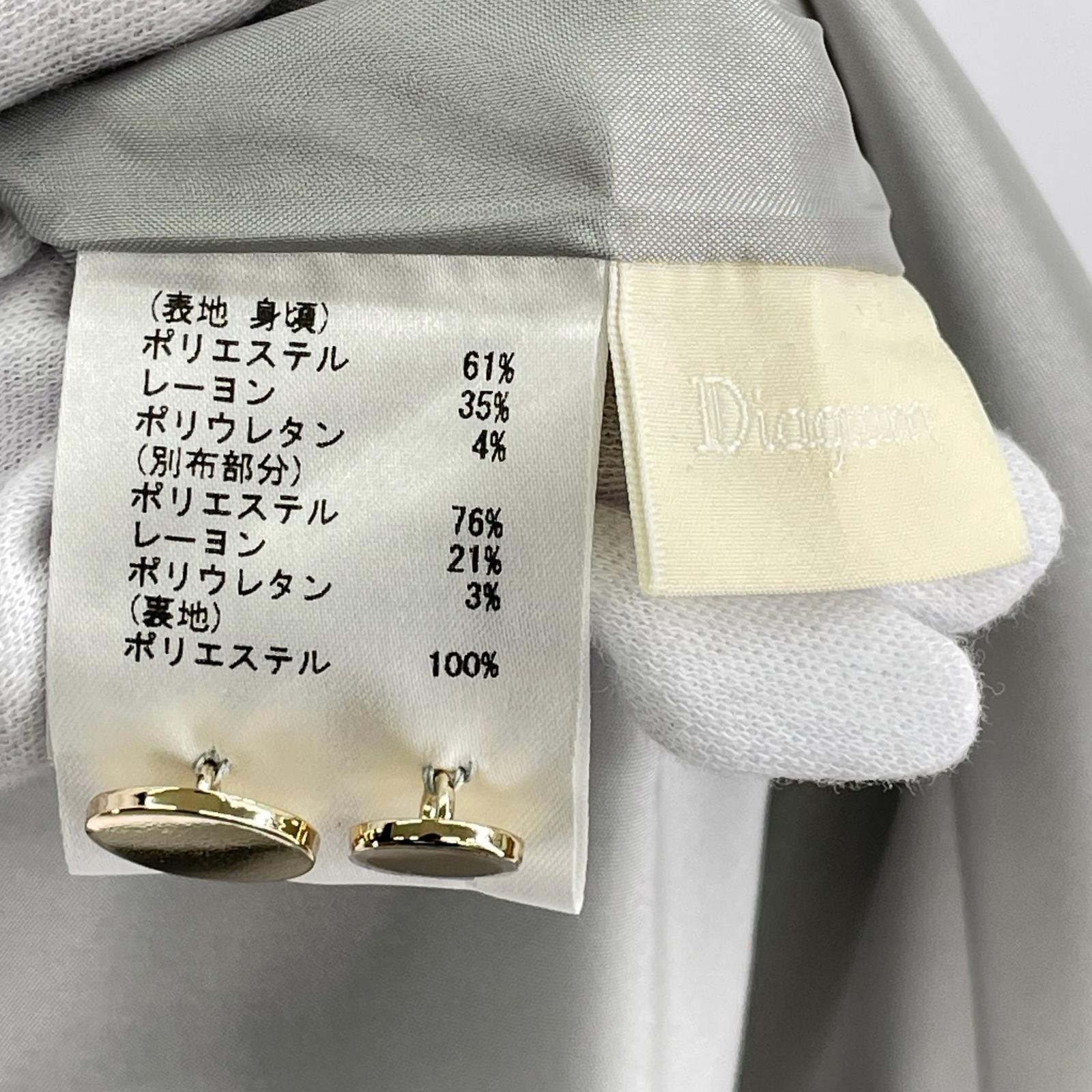ワンピース シャツワンピ/GRY 36 グレー