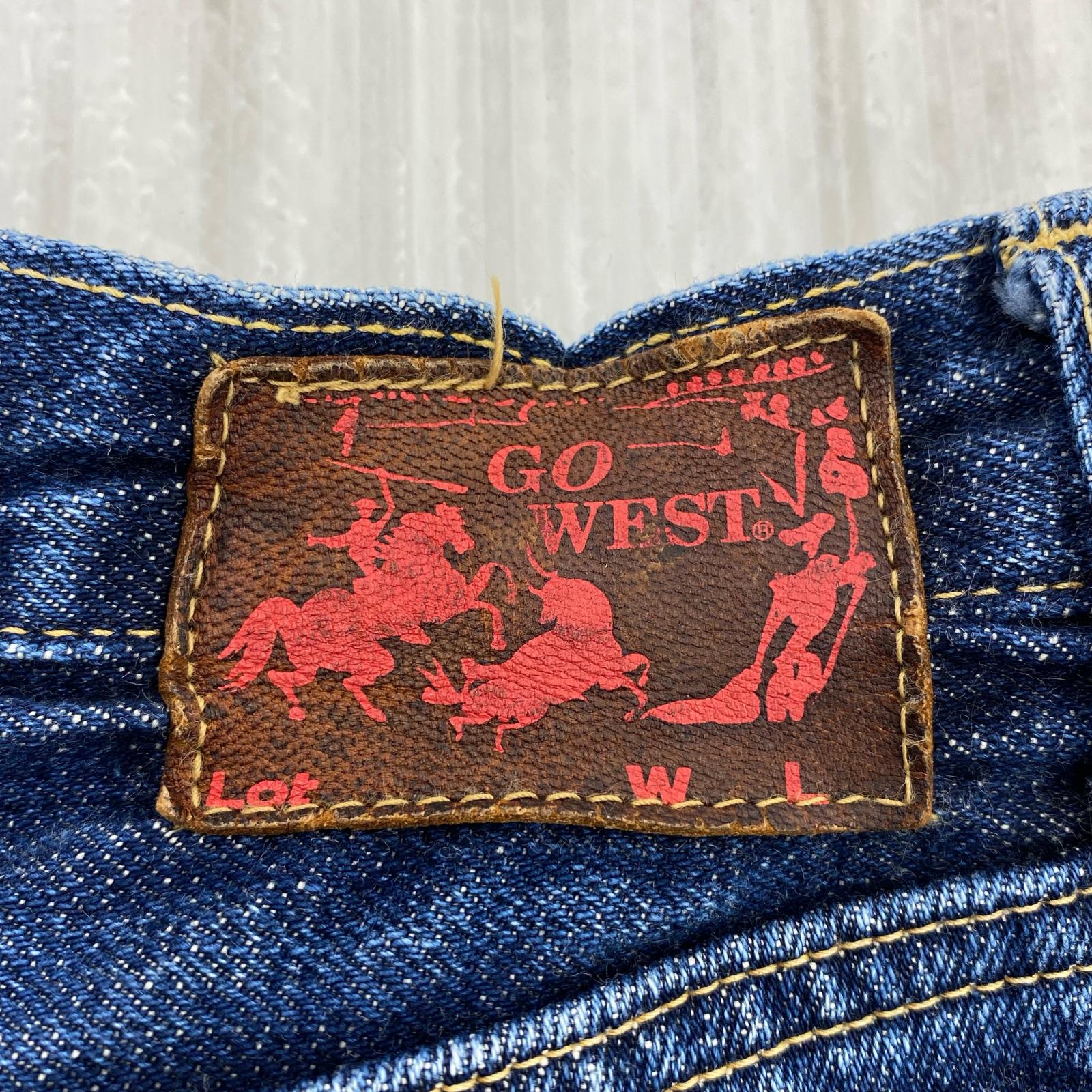 デニムパンツ GO WEST ブルー