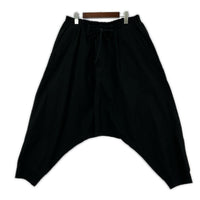 パンツ S'YTE フレンチワーカーサージ ヘムリブ バルーンサルエルパンツ 3 黒 3 ブラック