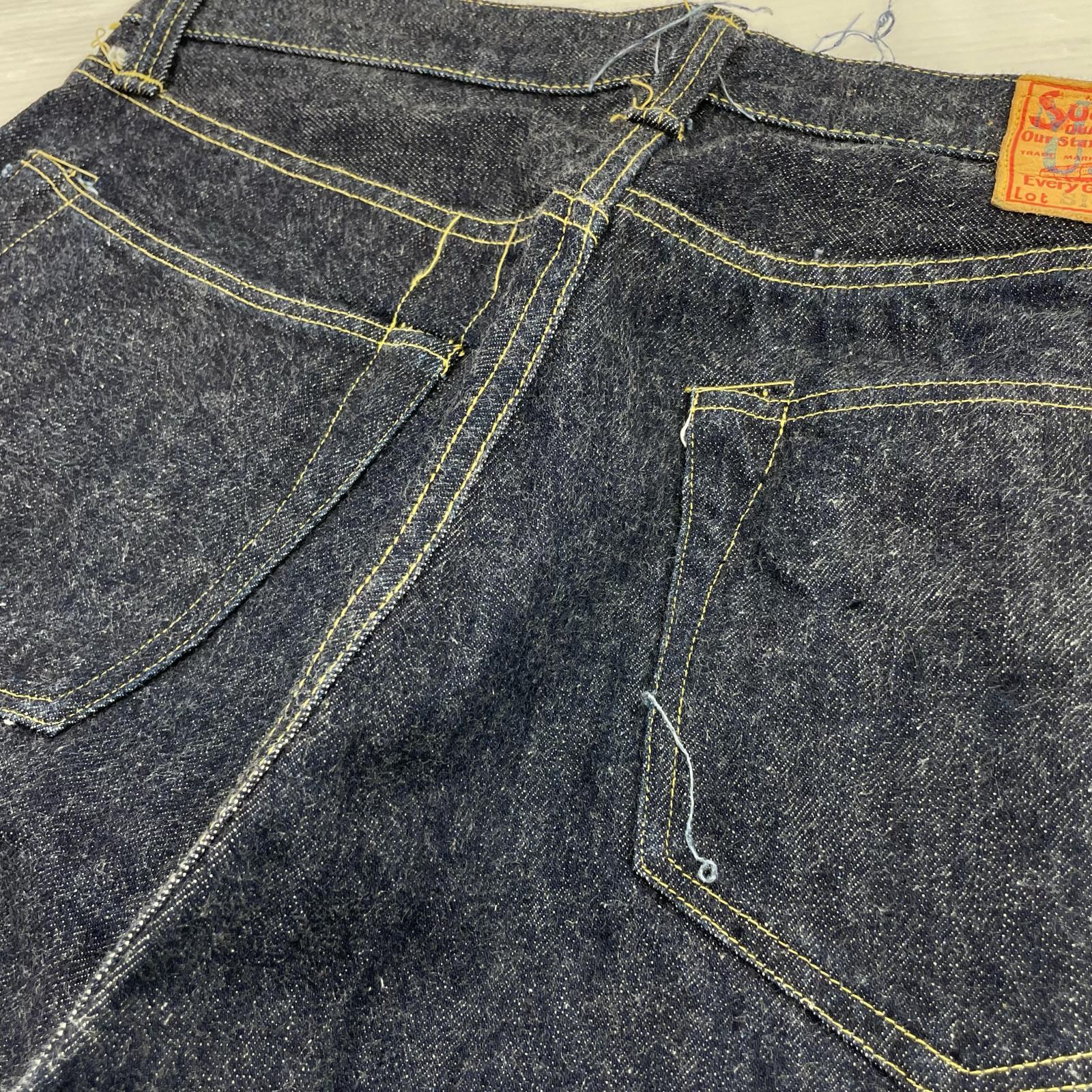 デニムパンツ S1944 33 33 ブルー