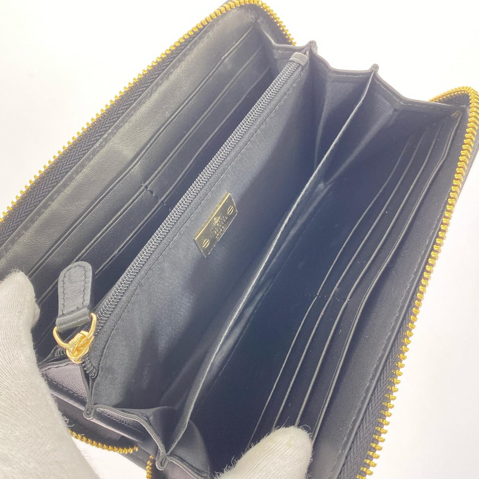 長財布 黒 箱有 ブラック