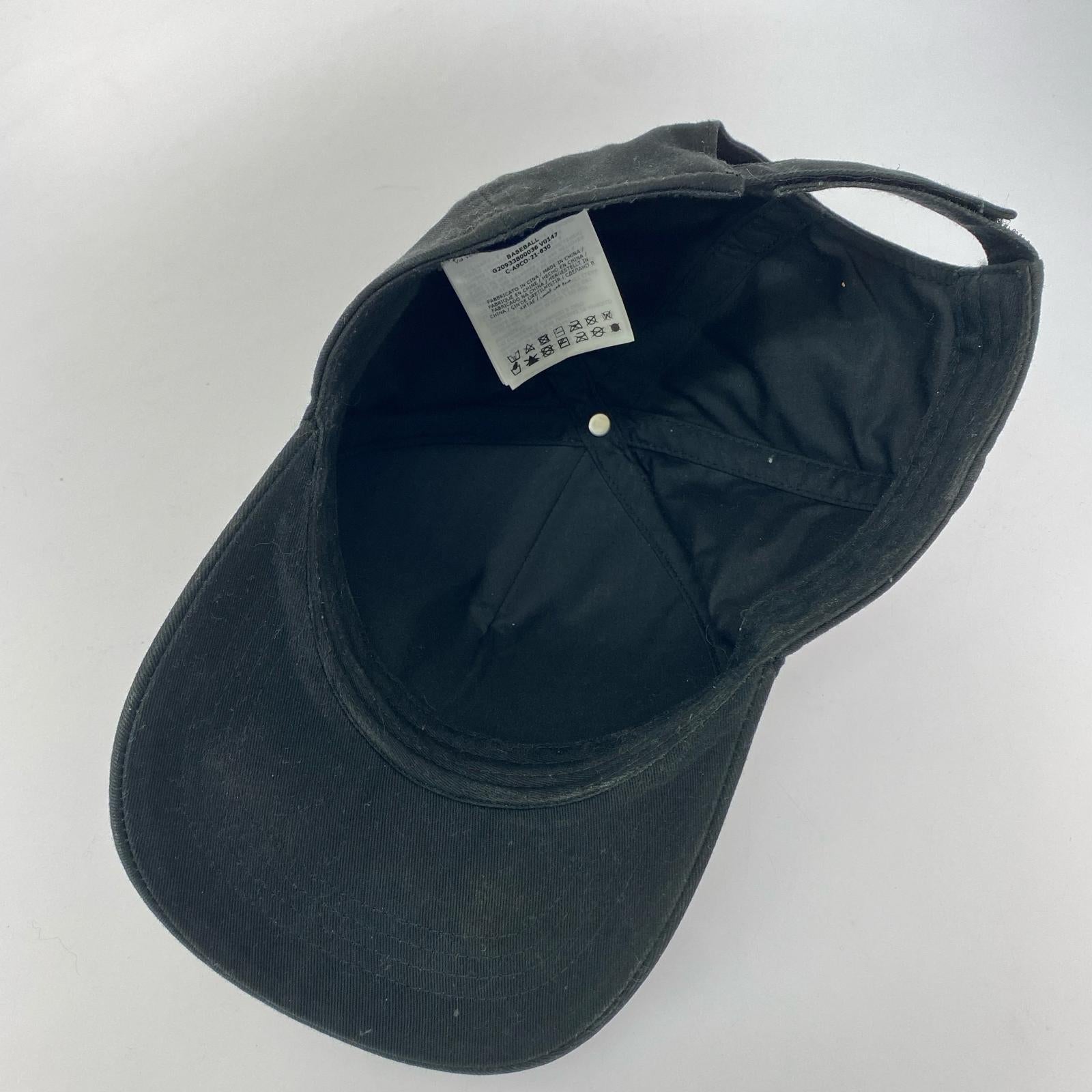 キャップ BASEBALL CAP ブラック