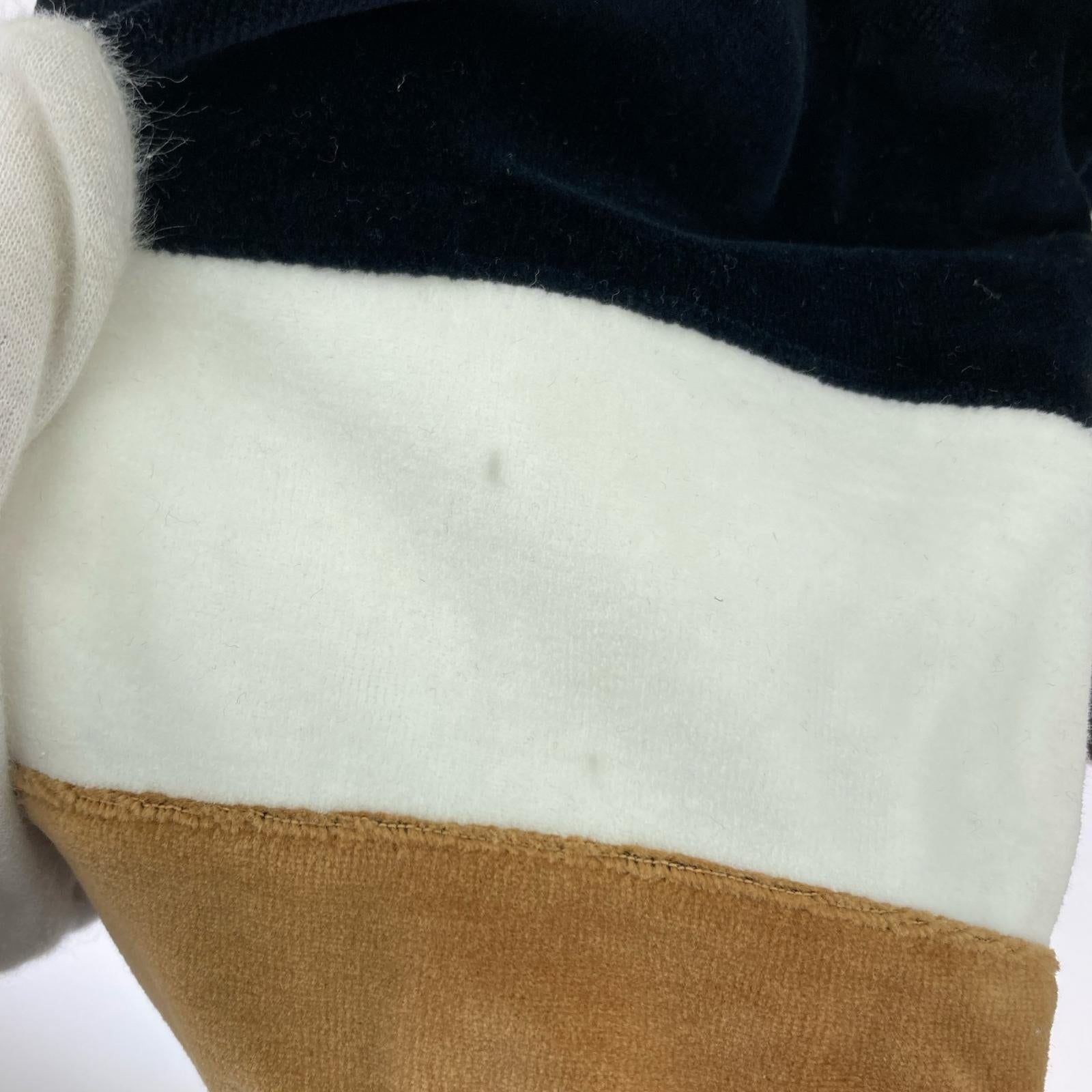 ジャケット ラバーロゴワッペン ベロア トラック ジャケット (XS)