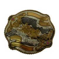 その他アクセサリー CRUMRINE ベルトバックル ロデオ シルバー