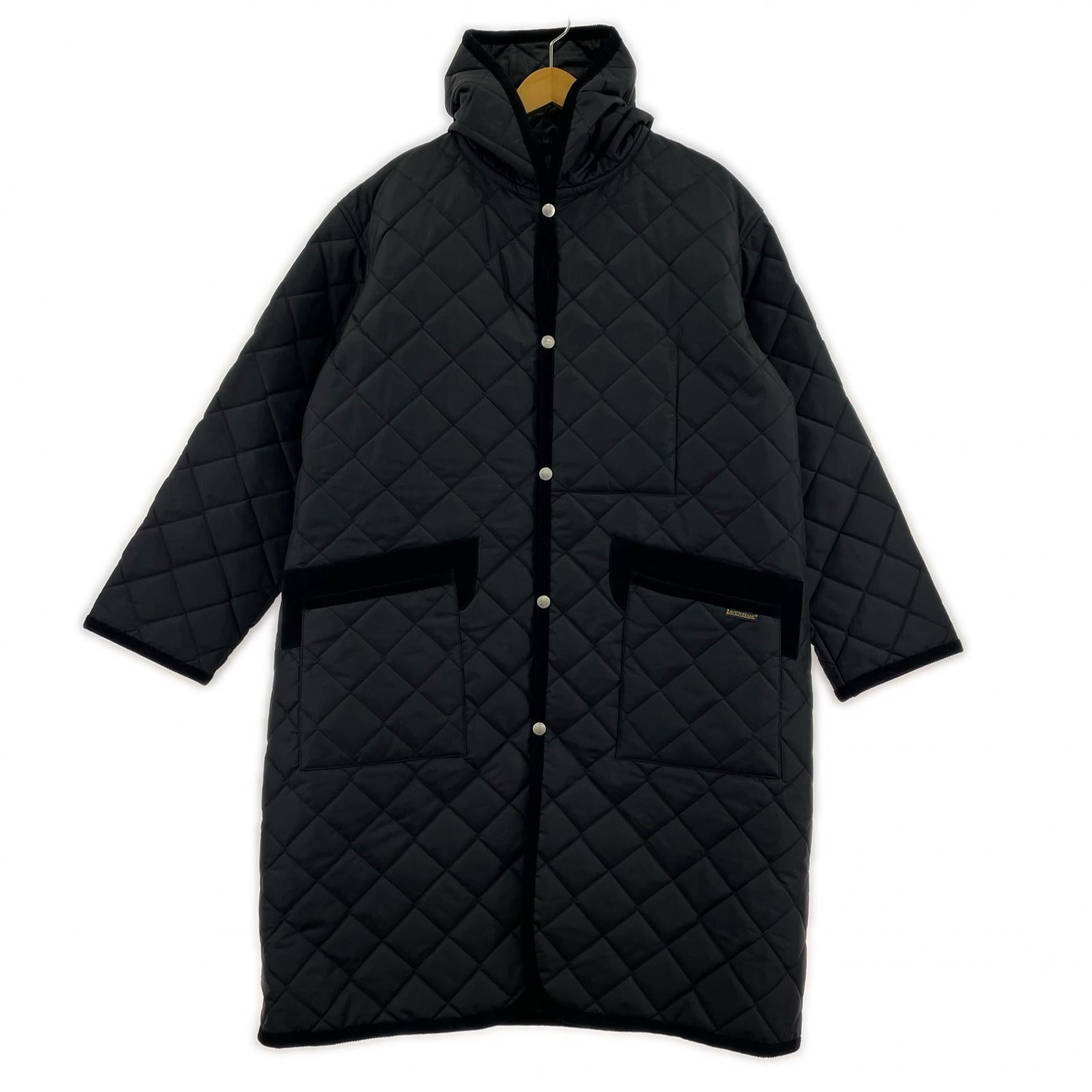 ダウンジャケット ×COMOLI キルティング (36) S ブラック