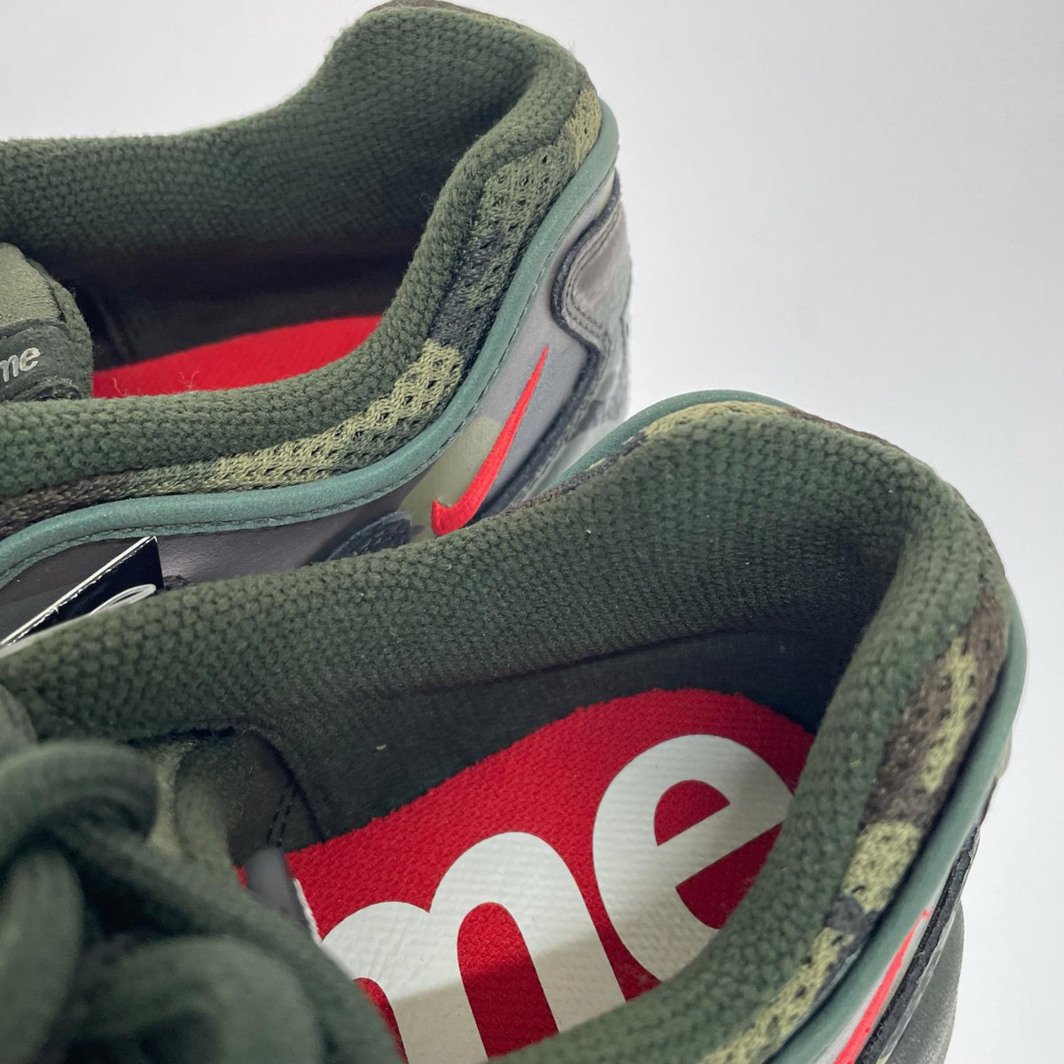 スニーカー NIKE SUPREME AIR MAX 96 DARK ARMY CAMO 27.5cm (US9 1/2 UK9 EU45)