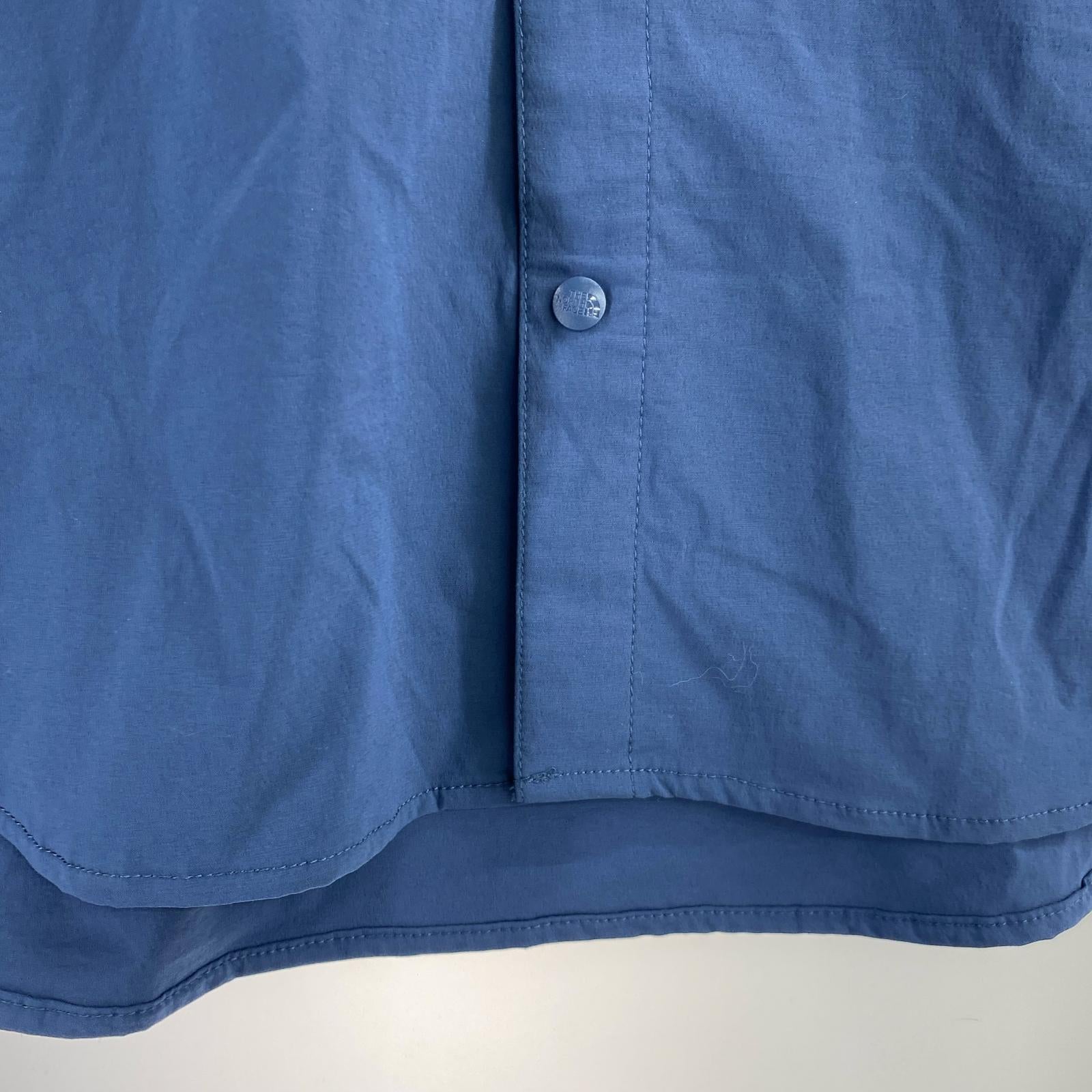 長袖シャツ Alpenbro Long Sleeve Woven Shirt(M) M ブルー