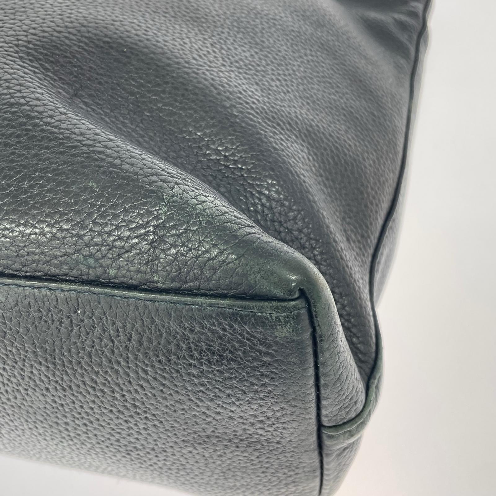 その他バッグ HushTug レザートートバッグ ネイビー