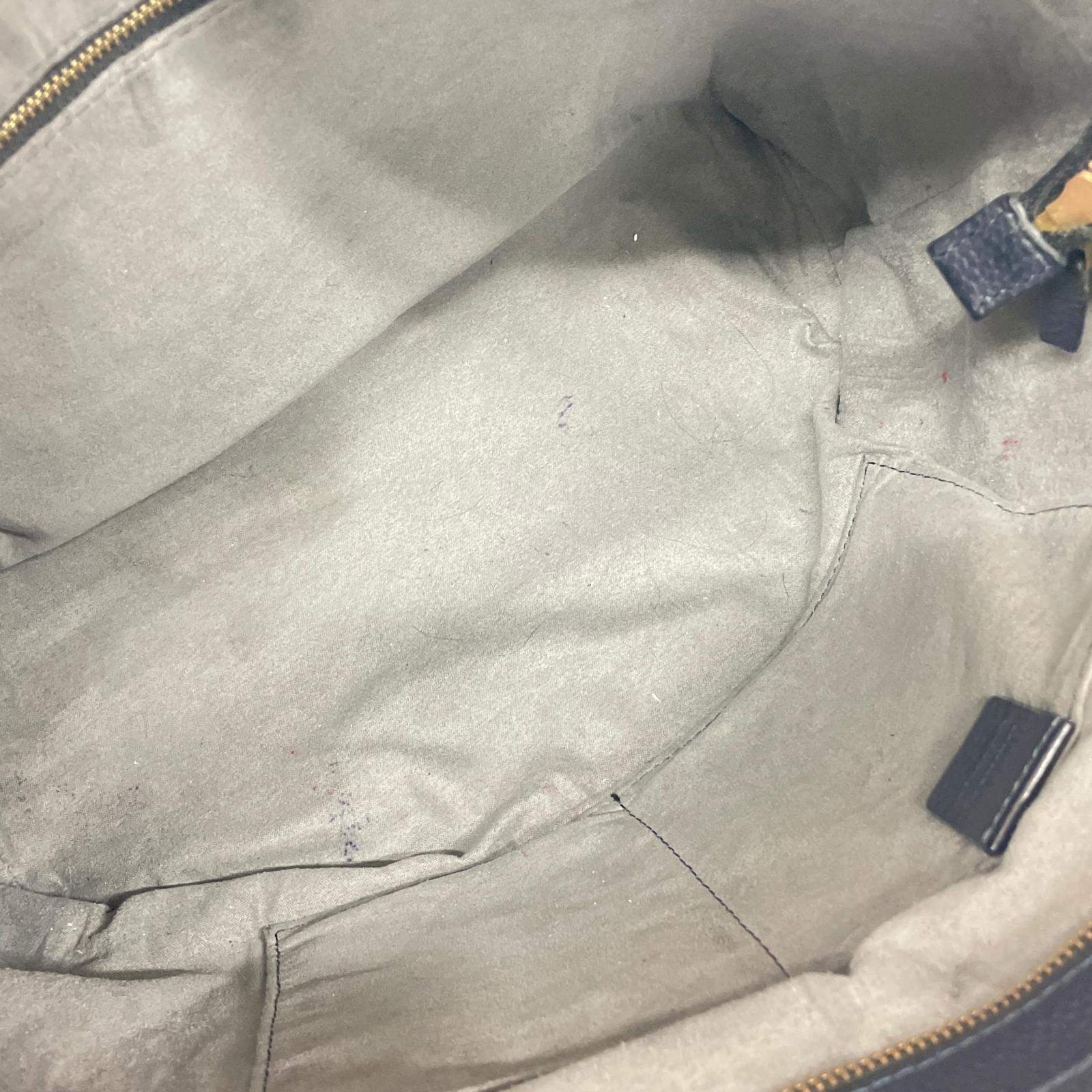 その他バッグ HushTug レザートートバッグ ネイビー