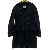 ジャケット Vivienne Westwood MAN アーカイブ ナポレオン スウェット トレンチコート 44 ネイビー