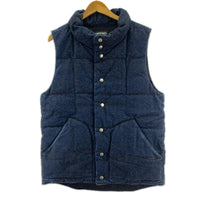 ジャケット ×BORN FREE ダウンベスト L ブルー