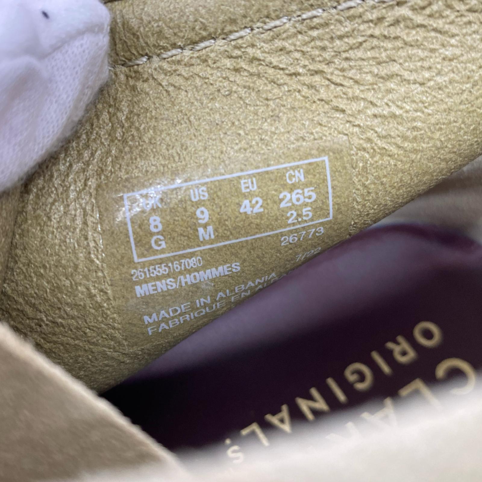 ブーツ Wallabe Boot メープル 26.5cm