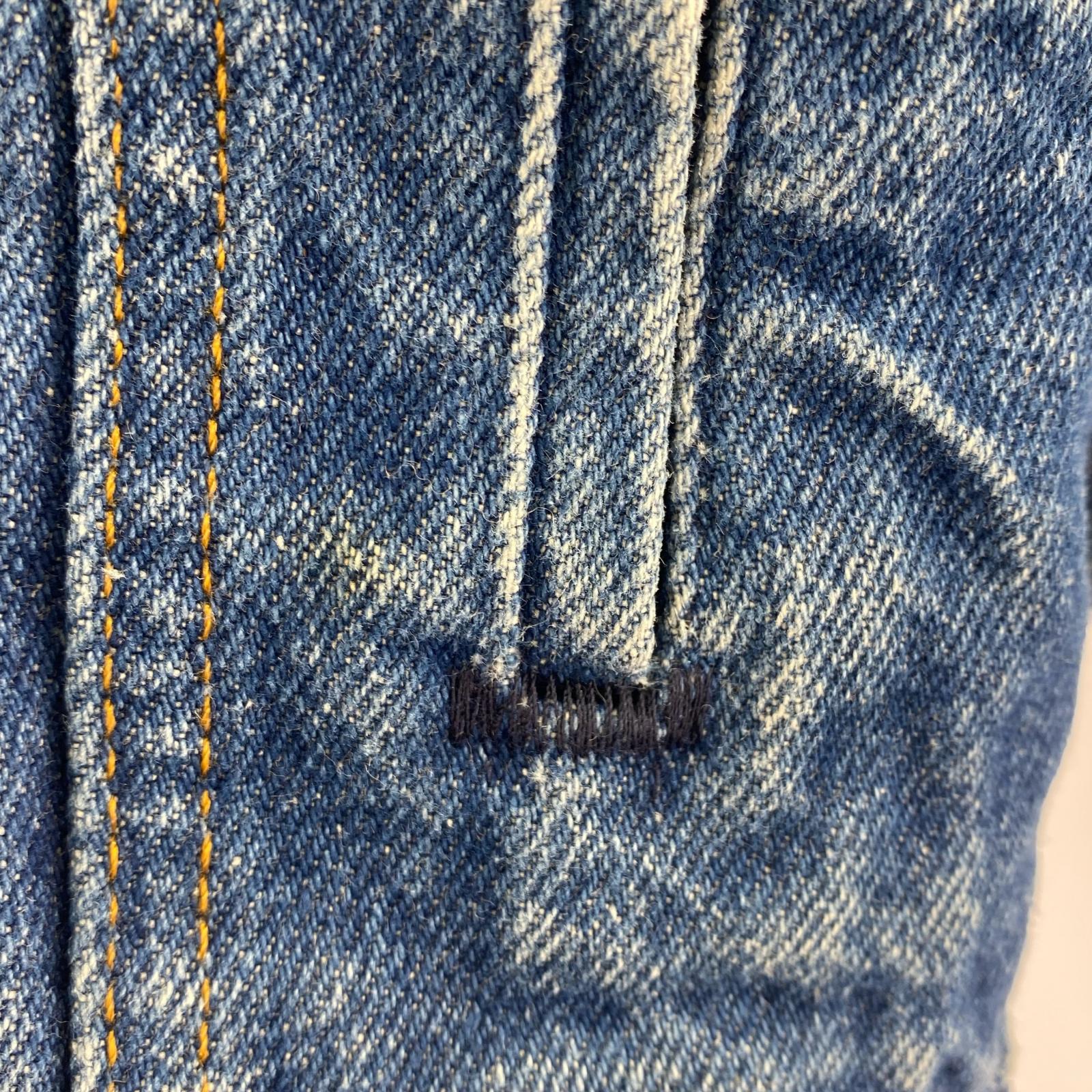 ジャケット 80s内ボア デニムジャケット 70608-0216 36 ブルー