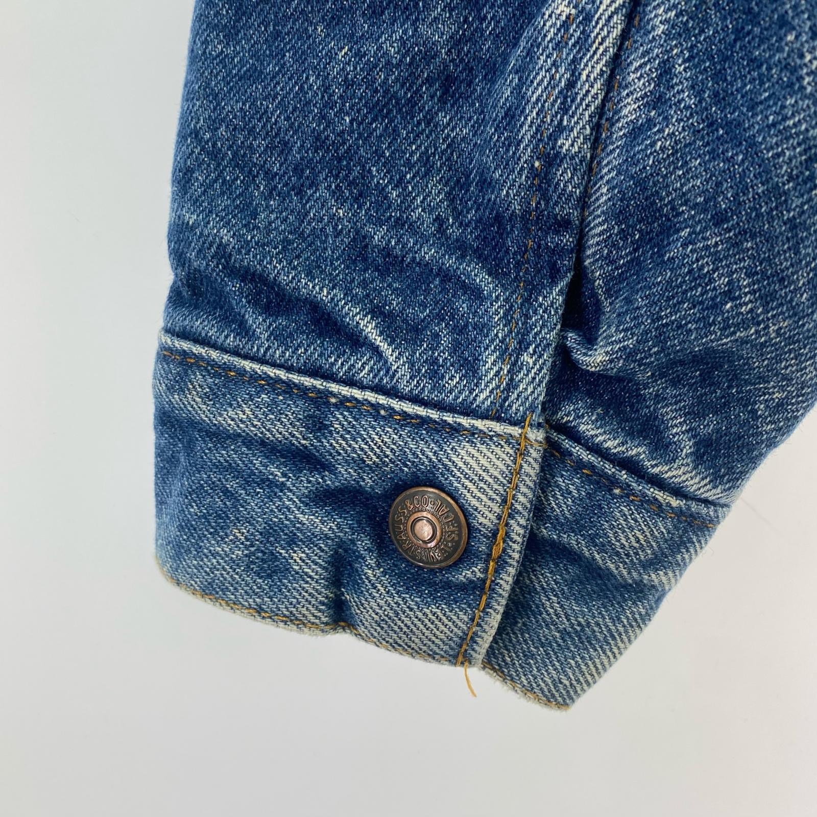ジャケット 80s内ボア デニムジャケット 70608-0216 36 ブルー