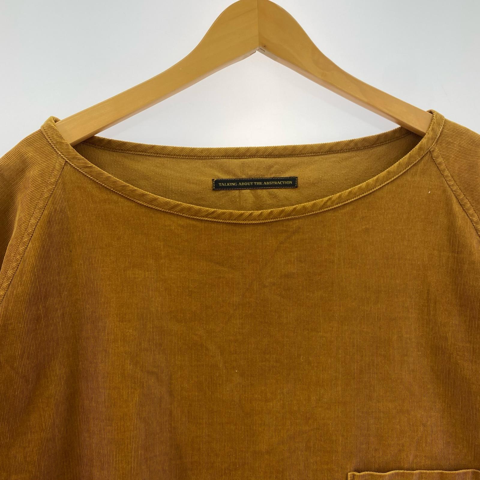 半袖Tシャツ コーデュロイ ブラウン 3 ブラウン