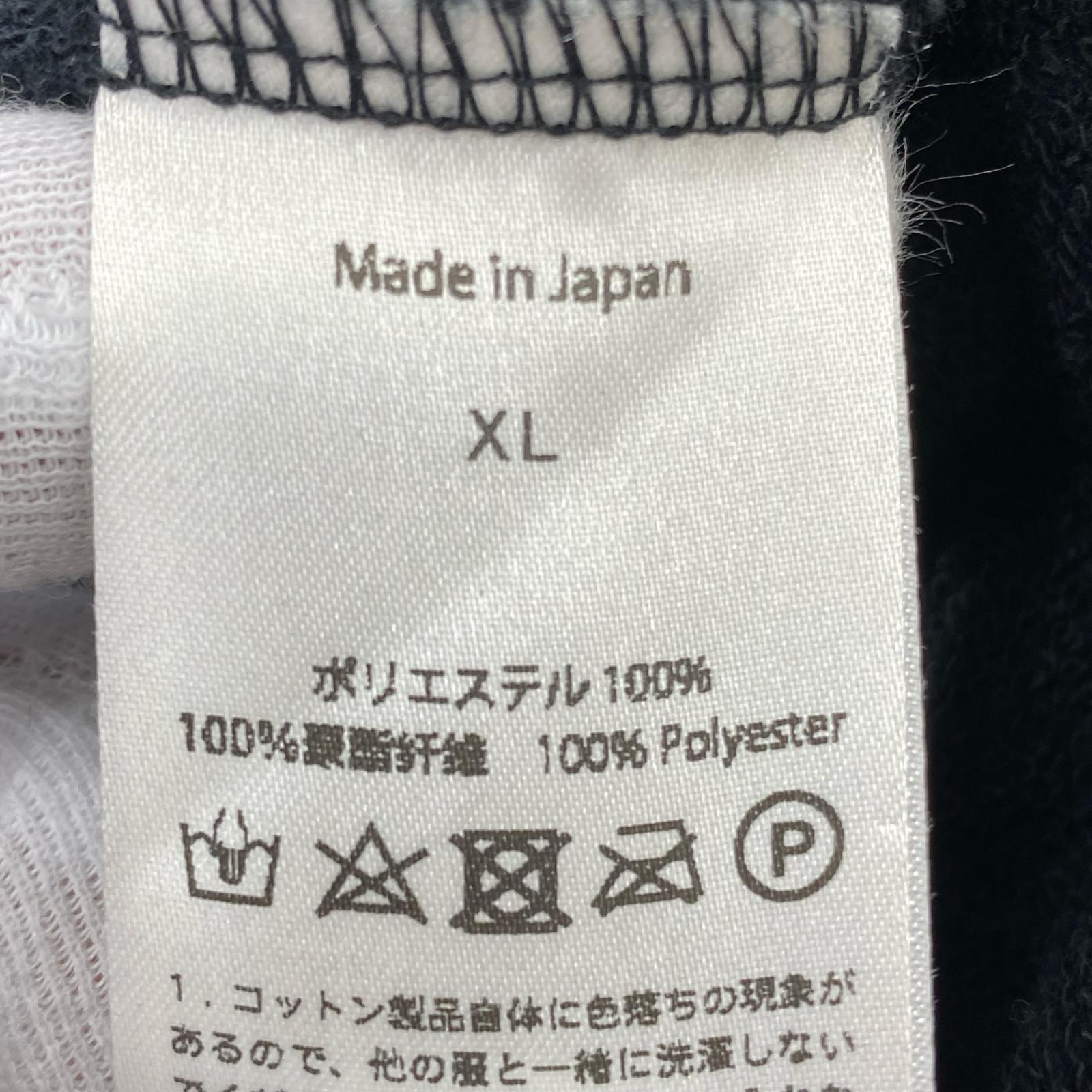 パーカー A&G バッククロス ノースリーブジップパーカー XL 黒 ブラック