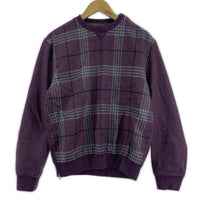 15-16AW ウール100% プルオーバー 紫 44
