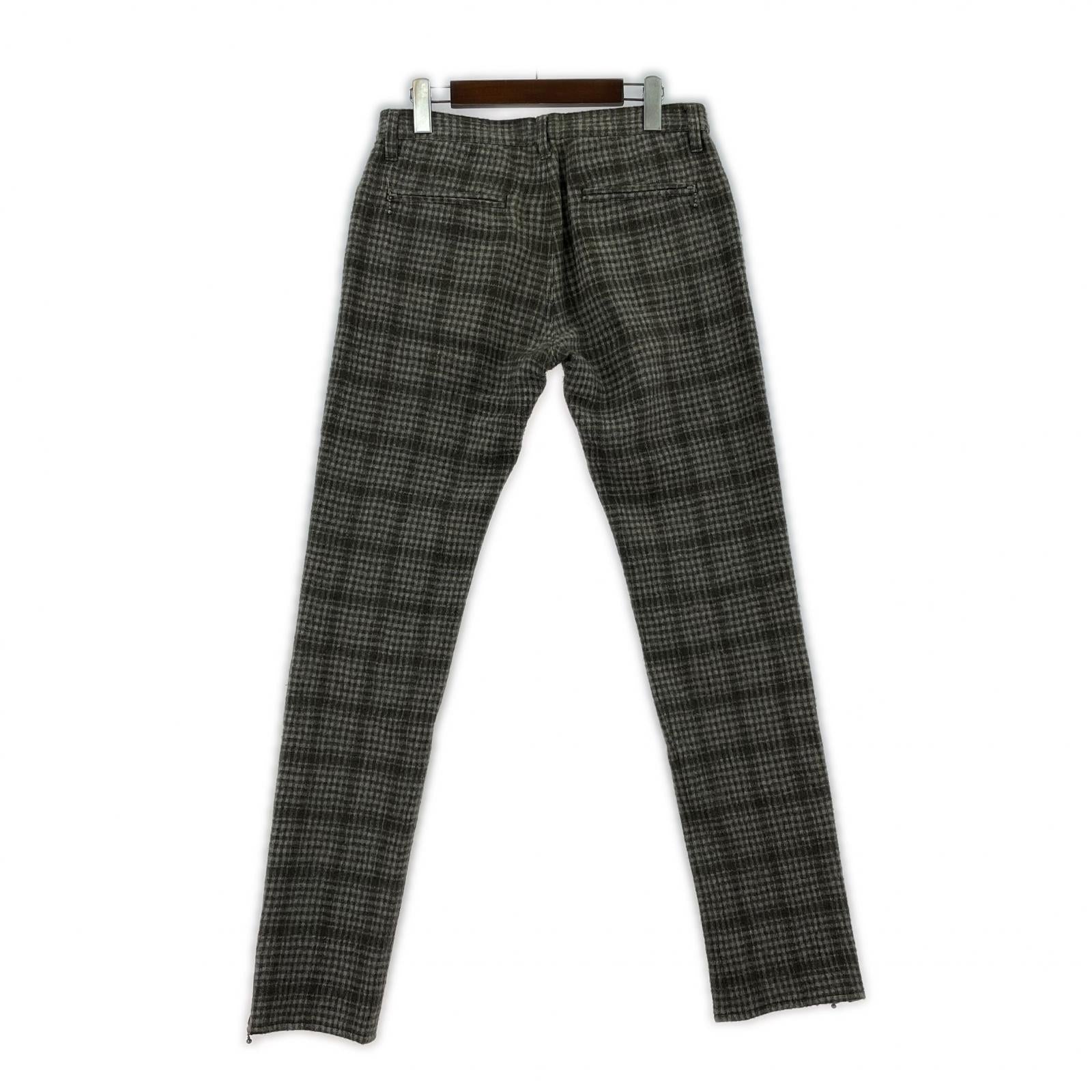 パンツ Striped Wool Trouser Pant (2) 2 ブラウン