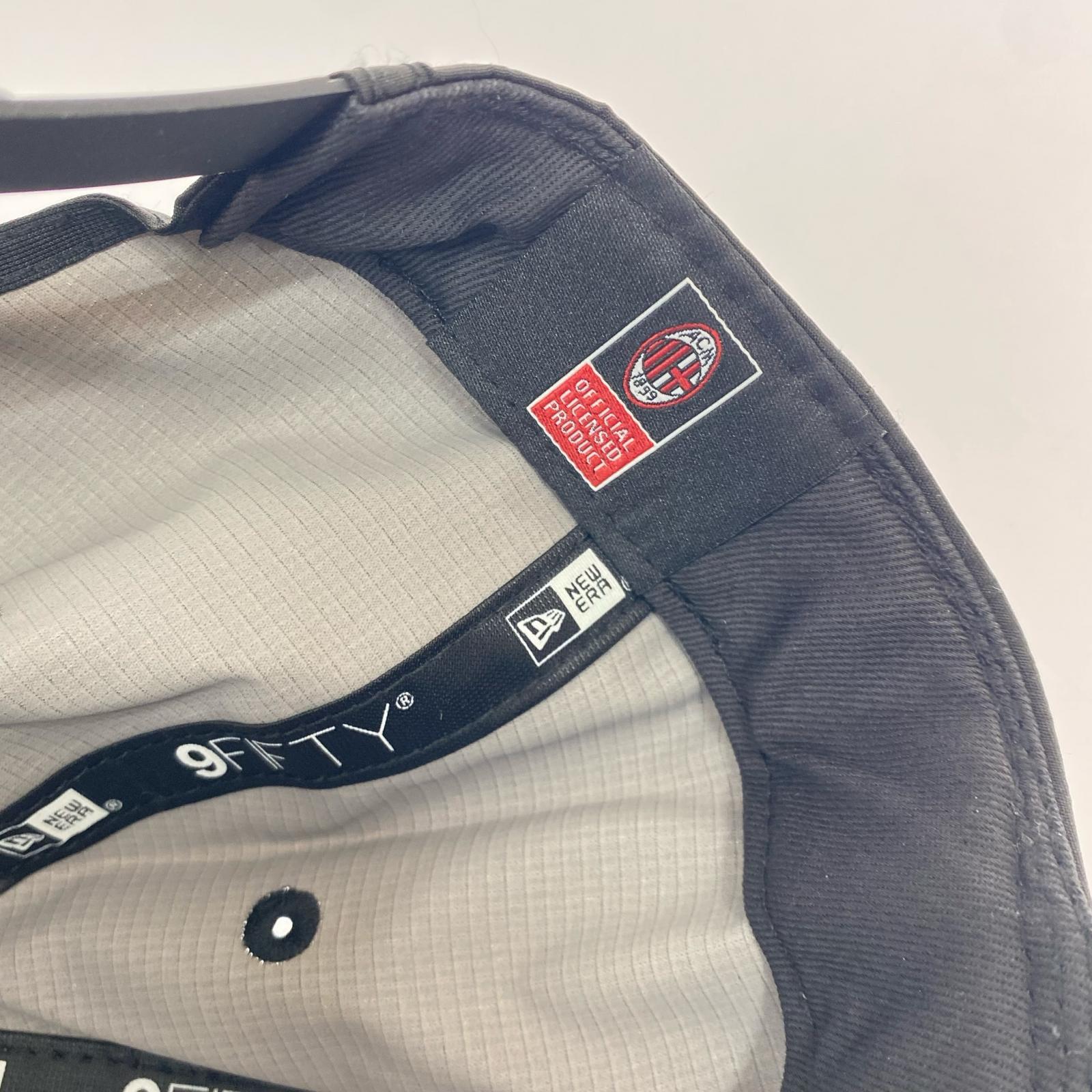キャップ AC MILAN NEW ERA 9FIFTY ブラック