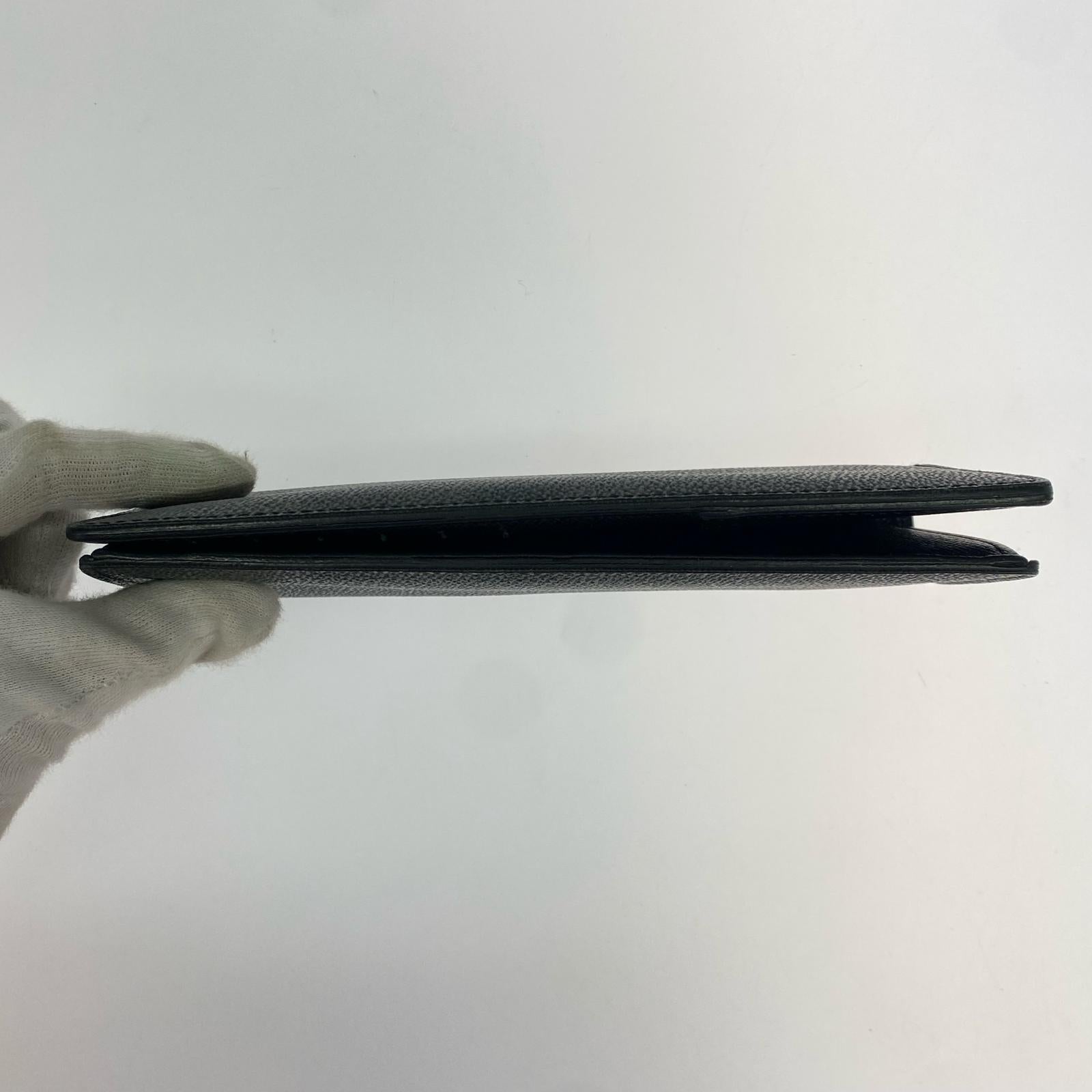 ダミエグラフィット ポルトフォイユ・ブラザ N62665