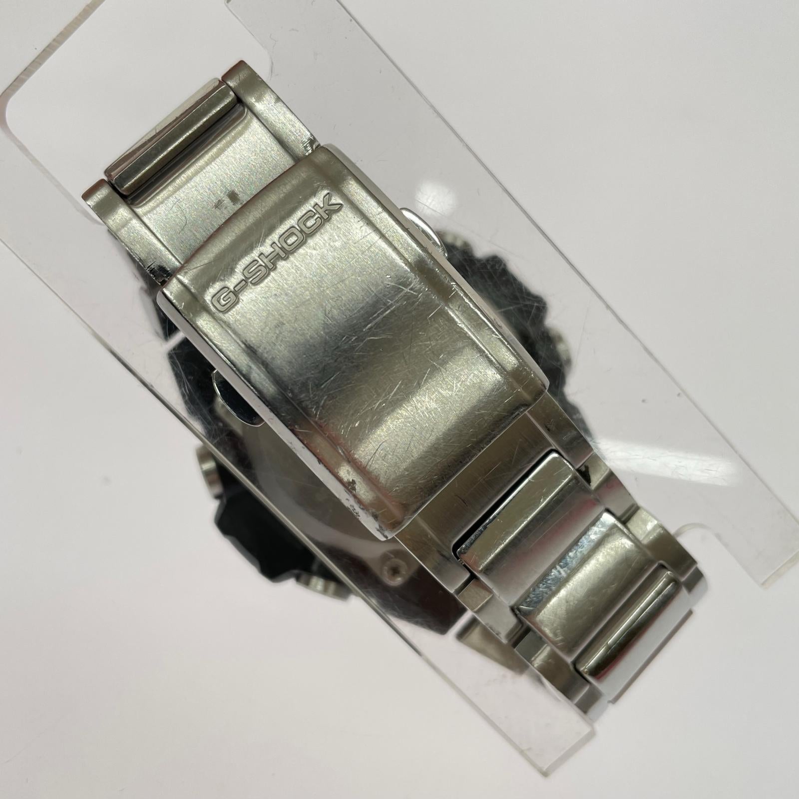 腕時計 CASIO G-SHOCK GST-B400 ソーラー時計 シルバー シルバー