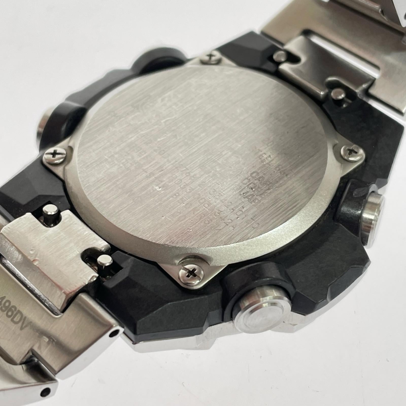 腕時計 CASIO G-SHOCK GST-B400 ソーラー時計 シルバー シルバー
