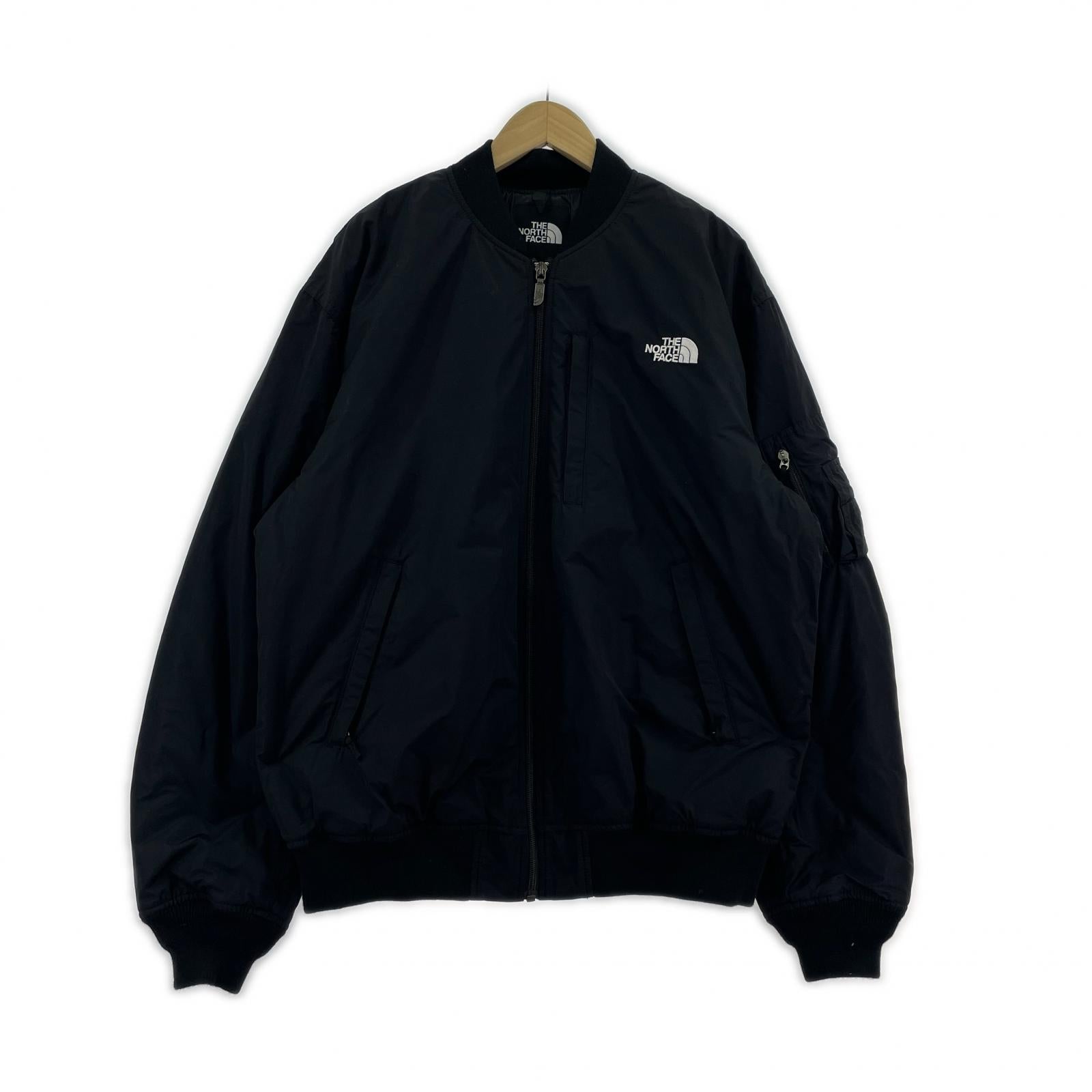 ジャケット インサレーションボンバージャケット-XL ブラック