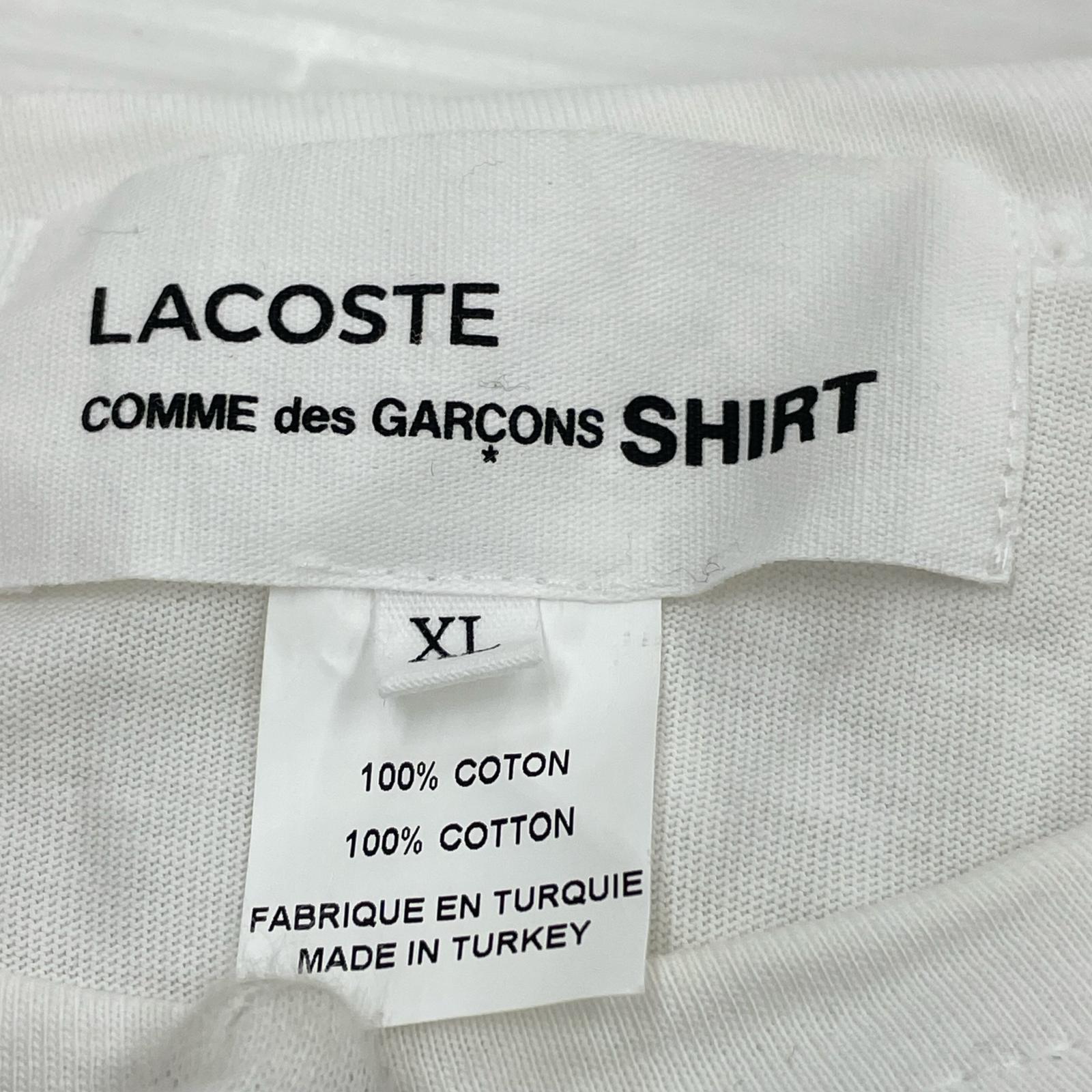 半袖Tシャツ COMME des GARCONS SHIRT 白 XL ホワイト