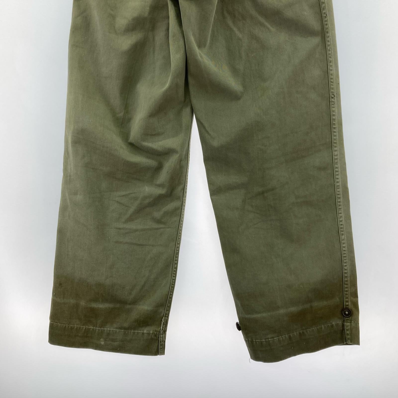 パンツ 40s US.ARMY M-45 PW (実寸W29) カーキ カーキ