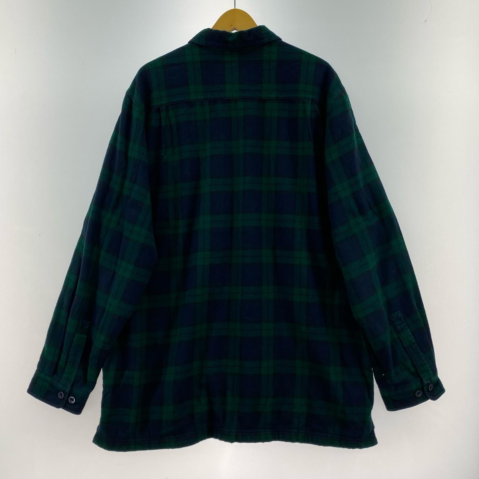 長袖シャツ L.L.Bean ブラックウォッチ ネルシャツ L