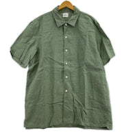 半袖シャツ Paul Smith S/Sリネンシャツ XL グリーン
