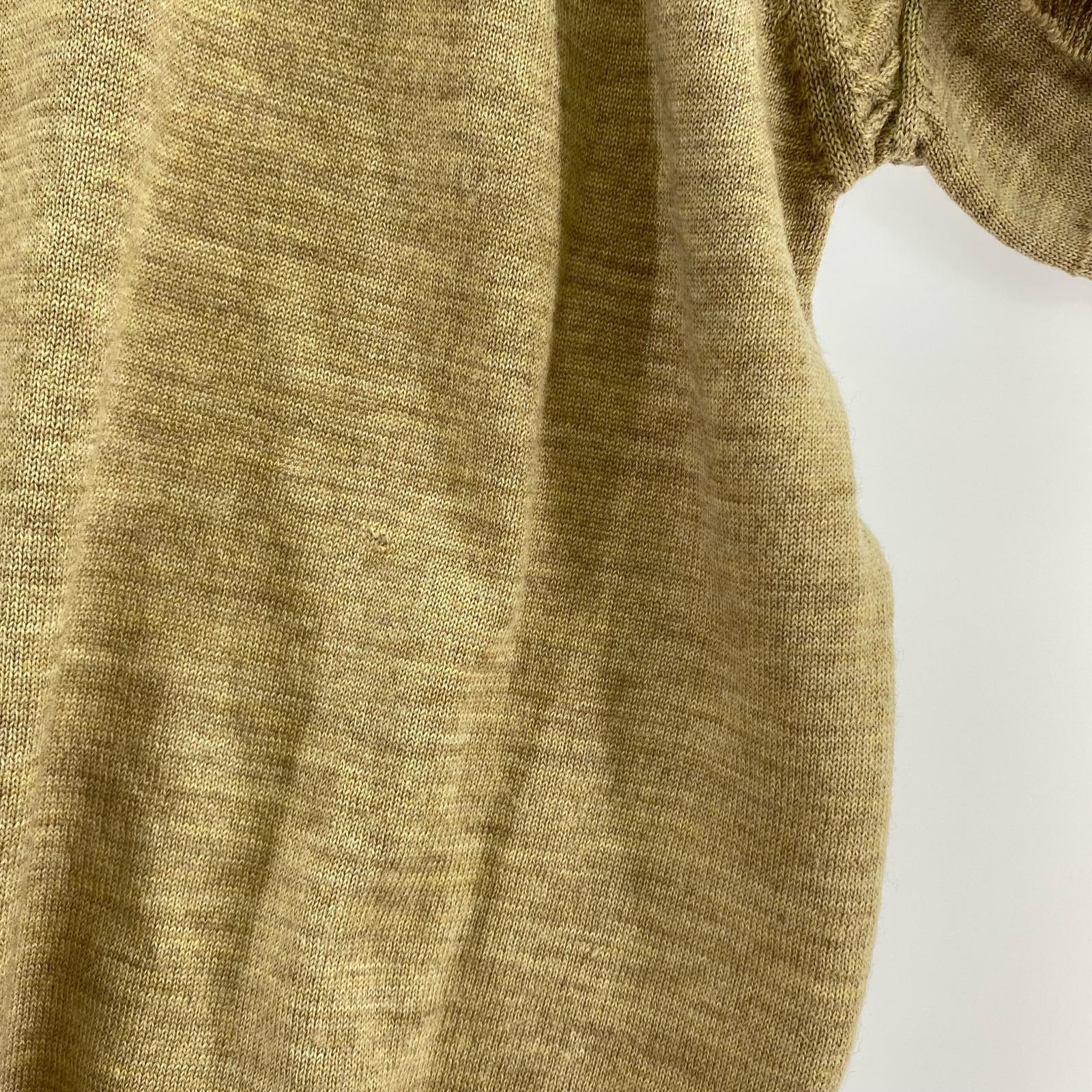 長袖シャツ 99SS RELIEF期 ダブルネック S/S (M) M ベージュ