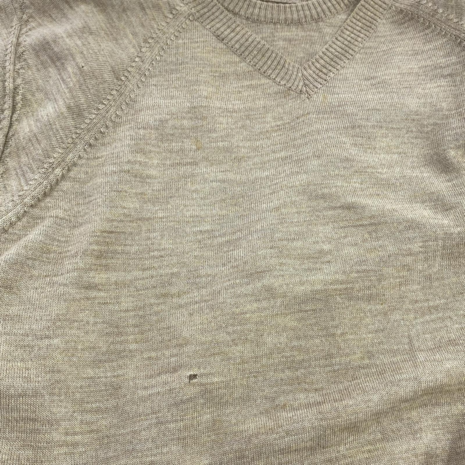 長袖シャツ 99SS RELIEF期 ダブルネック S/S (M) M ベージュ