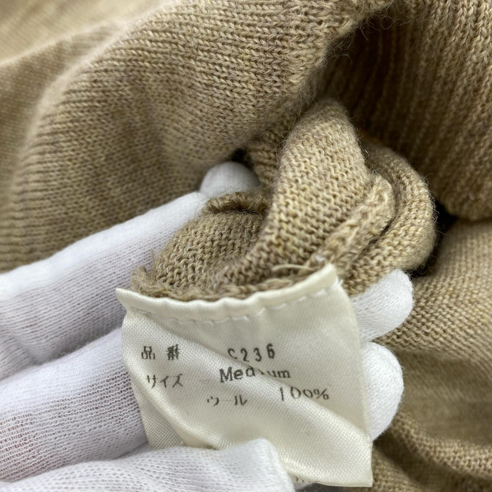 長袖シャツ 99SS RELIEF期 ダブルネック S/S (M) M ベージュ